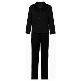 Set Jil Sander, Modello di Sartoria Minimalista Nero Circa 2019.