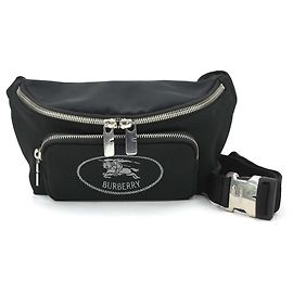 Riñonera de lona negra Burberry