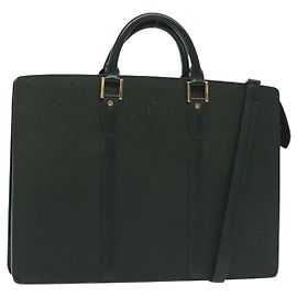 LOUIS VUITTON Taiga Porta Documenti Rozan Borsa Business Épicea M30054 Auth 142217