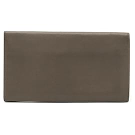 Hermès Citizen Twill Leder-Seidenlangbörse