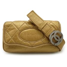 Borsa a Spalla in Pelle di Vitello Chanel Coco Mark