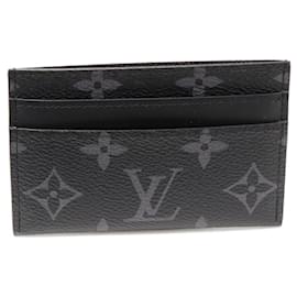 Louis Vuitton Monogram Eclipse Porte Cartes Double Card Case M62170