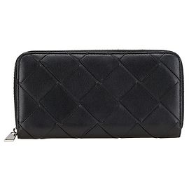 Bottega Veneta Maxi Intrecciato Leder Langbörse