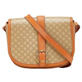Céline Sac à épaule en PVC Macadam de Celine