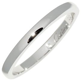 Cartier Pt950 Ballerine Ehering Ring B40719 Größe 15.5