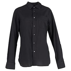 Camicia con bottoni Tom Ford in cotone nero
