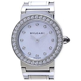Bulgari Bvlgari Damenarmbanduhr aus Edelstahl