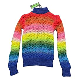Offener Strickpullover Baumwolle und Mohair - Autre Marque