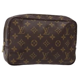 LOUIS VUITTON Monogram Trousse Toilette 23 Clutch Bag M47524 LV Auth bs29307