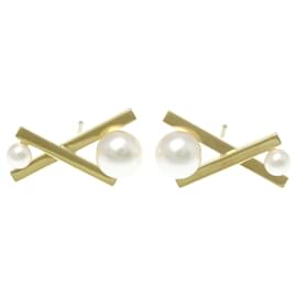 Orecchini Tasaki Balance Cross