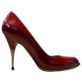 Stella Mc Cartney Stella McCartney Décolleté Rosso Bordeaux Vernice - 39