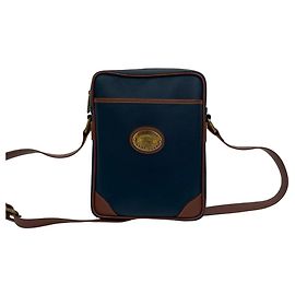 Leder Schultertasche/Pochette mit Nova Check Schatten Pferdelogo von Burberry