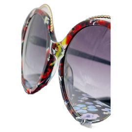 Occhiali da sole Christian Lacroix CL5119 Rosso Verde Azzurro