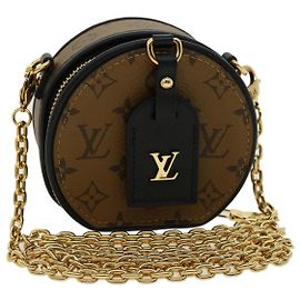Louis Vuitton Boite Chapeau Souple Tasche Umgekehrtes Riesenmonogramm