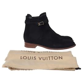 Botines Louis Vuitton de piel negra
