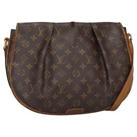 LOUIS VUITTON Borsa a Spalla Monogram Menilmontant MM M40473 LV Auth 140440