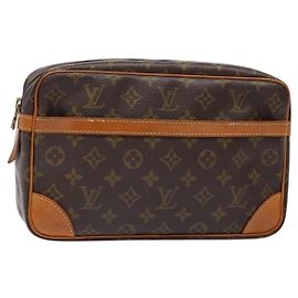 LOUIS VUITTON Bolso de Mano Compiegne 28 M51845 Auth LV yk19415