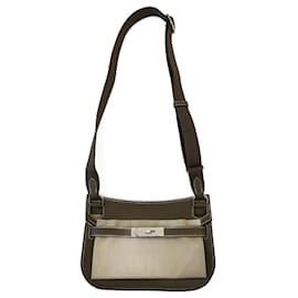 Borsa Hermès in pelle marrone