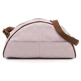 Borsa a spalla Gucci in tela GG viola