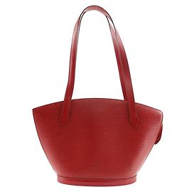Borsa a mano Saint Jacques in pelle Epi PM Louis Vuitton