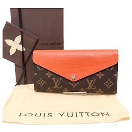 Louis Vuitton Monogram Portefeuille Marie Roulon Pimmon Cuir
