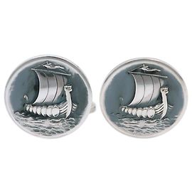 Autre Marque Gemelli in argento 925 Georg Jensen Nave