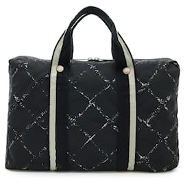Chanel Travel Line Nylon Handbag