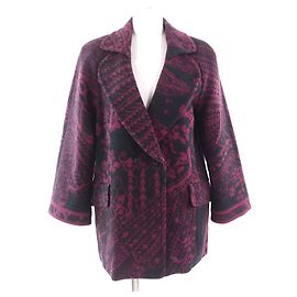 Autre Marque Chaqueta de doble botonadura con estampado total LEONARD FASHION