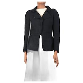 Chaqueta de alpaca negra - talla UK 6 - Marni