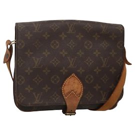 LOUIS VUITTON Borsa a Spalla Monogram Cartouchiere GM M51252 LV Auth BA5144