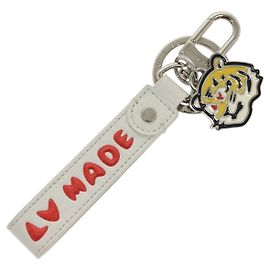 LOUIS VUITTON Collaborazione NIGO Dragonne Portachiavi Bianco MP3225 LV Auth yk19448M