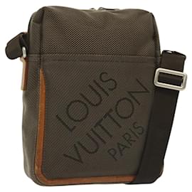 LOUIS VUITTON Borsa Damier Geant Citadan NM Marrone Coda M93224 LV Auth bs29221