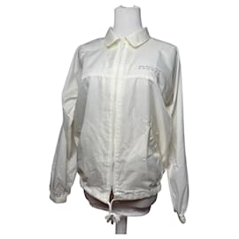 Blusão de poliéster vintage Balenciaga branco M
