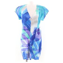 Issey Miyake Abito in poliestere acquerello PLEATS PLEASE