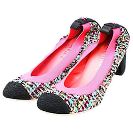 Pumps in tweed Chanel G26643
