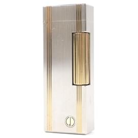 Dunhill Striped Logo Square Lighter - Alfred Dunhill