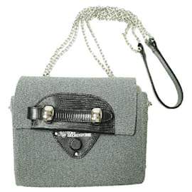 TOFF&LOADSTONE TL-5110 Borsa a Spalla in Pelle Embossata a Lucertola e Maglia - Autre Marque