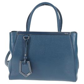 Borsa 2Jours in pelle piccola di Fendi