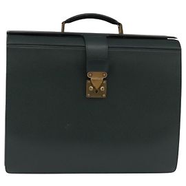 LOUIS VUITTON Taiga Pilot Case Ural Borsa da Lavoro Épicea M30024 LV Auth 135245
