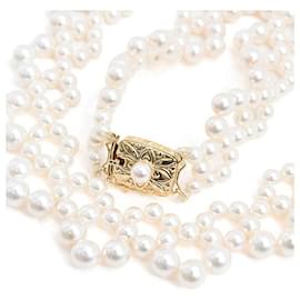 MIKIMOTO Pearl Au750 Necklace