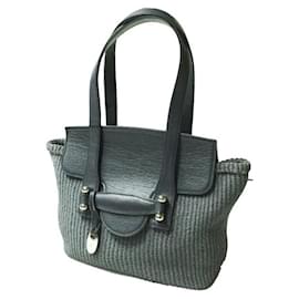 Borsa tote ibrida in abaca e pelle TOFF&LOADSTONE - Autre Marque