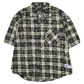 Autre Marque Gracias CHEMISETAS DE CUELLO ABIERTO A CUADROS Camisa de algodón (Limitada)