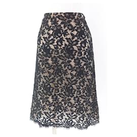 Falda de seda y encaje Chanel P64618V60643