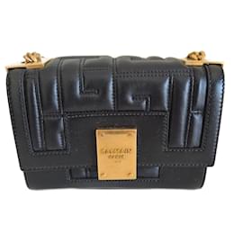 Borsa a spalla Balmain 1945 in pelle nera