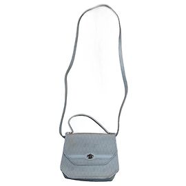Borsa a tracolla Dior monogramma bianca in pelle