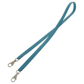 Cinghia a spalla in capra turchese Hermès