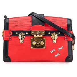 Clutch Trunk Epi Rosso Louis Vuitton