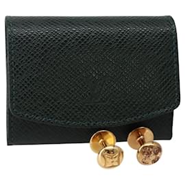 LOUIS VUITTON Bottone da Polso Cuffs metallo Oro M30974 LV Auth 143173V