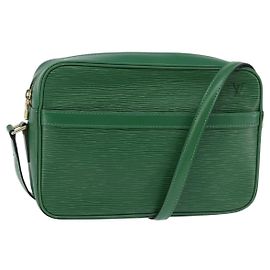 LOUIS VUITTON Epi Trocadero 27 Shoulder Bag Green M52314 LV Auth BA5705