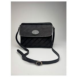 Borsa a tracolla vintage Balenciaga monogramma nera